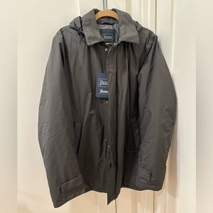 Brand New Herno Laminar Carcoat in Goretex. Grey. Size IT 54